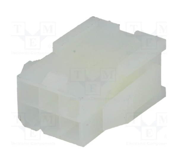 Plug; wire-wire; male; N42G; 4.2mm; PIN: 6; 600V; Locking: latch | N42G-06