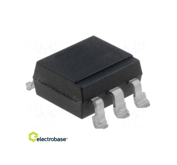 Optotriac | 5,3kV | Izeja: 600V | nulles sprieguma šķērsošanas vadītājs