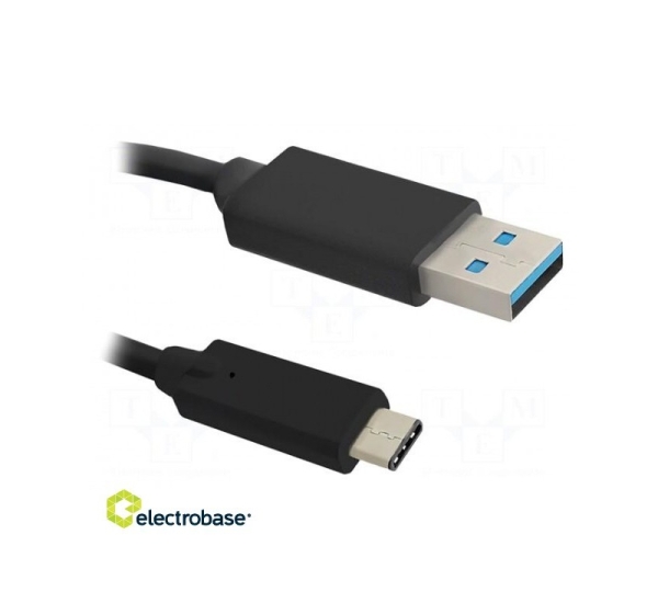 Kabelis | USB 3.0 | USB A spraudnis, USB C spraudnis | 1,8 m