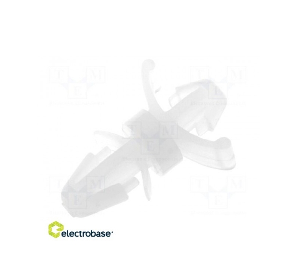 PCB attālums poliamīds L: 4 mm fiksators/fiksators