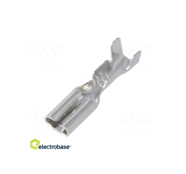 Tip: flat; 2.8mm; 0.5mm; female; 0.5÷1mm2; crimped; for cable