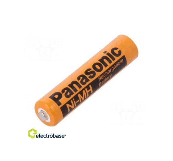 Akumulators: Ni-MH | AAA,R3 | 1,2 V | 750 mAh