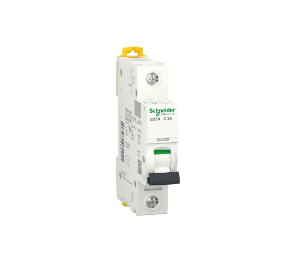 ElectroBase ® iC60N 1P 3A C Automātslēdzis Acti 9