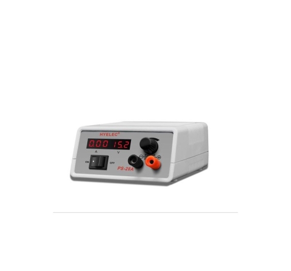 HYELEC ® Laboratorijas barošanas avots PS28A DC 1.5-15V 2A