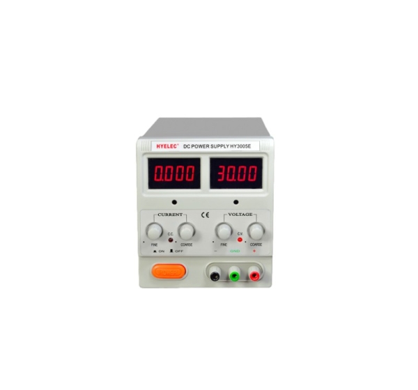 HYELEC ® Laboratorijas barošanas avots | 0-30V, 5A | HYELEC