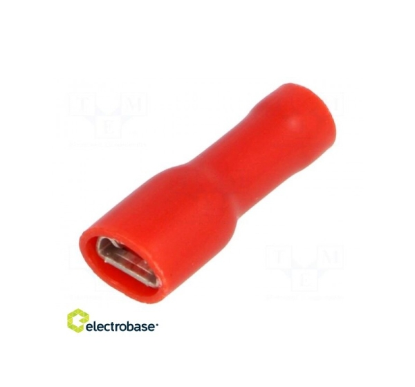 Terminal:flat 4.8mm 0.5mm female