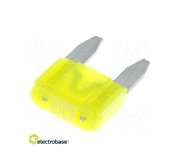 LITTELFUSE Fuse: fuse; 20A; 32V; automotive; 10.9mm; MINI