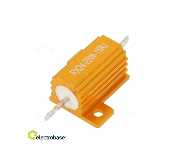 Rezistors:stieples ar radiatoru 159 25W