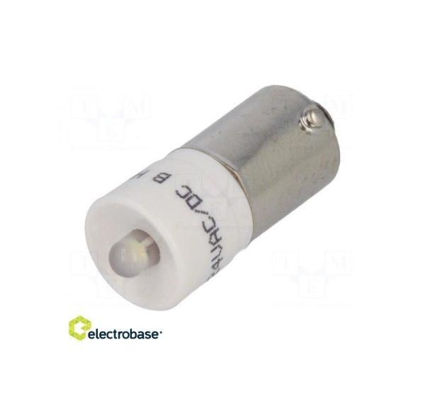 LED lampa balta | BA9S | 24VDC | 24VAC