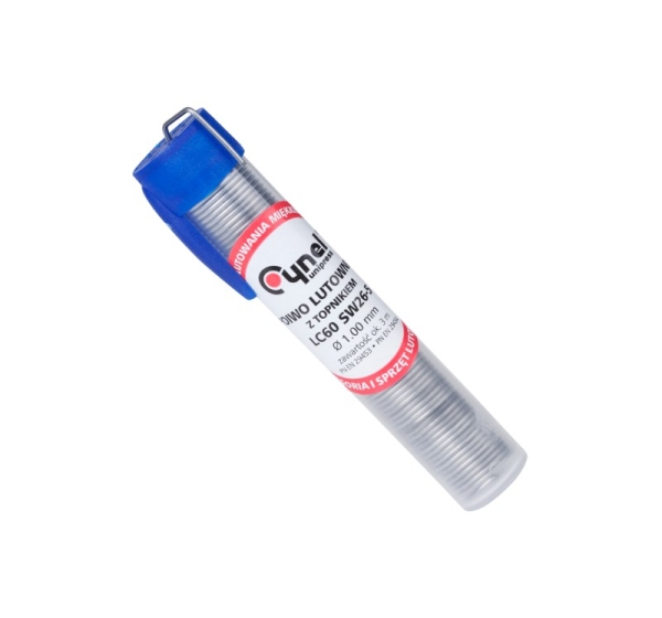 Lodēšanas alva 1.00mm / 16g Sn60Pb40 CYNEL