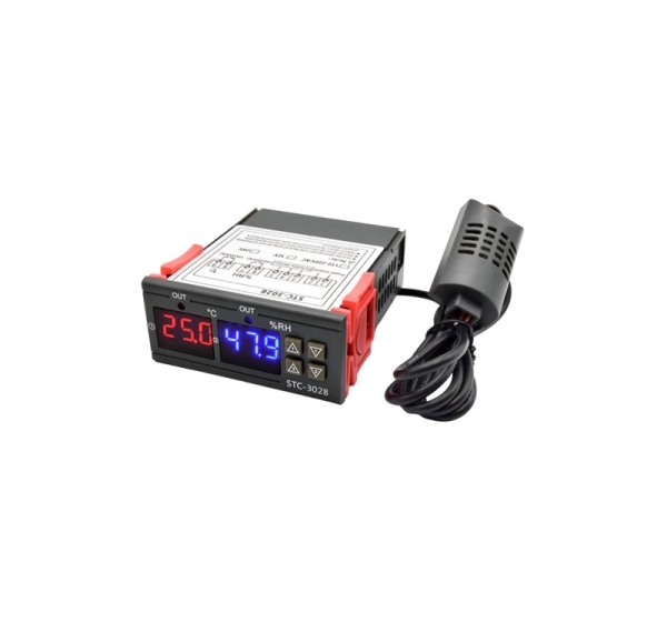 REBEL ™ Термостат с контролем влажности 230В STC-3028