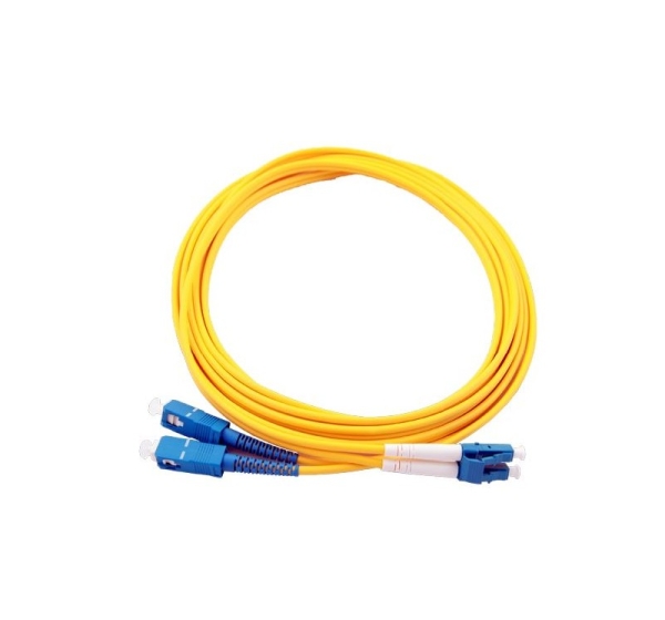 ElectroBase ® SC-LC patch cord/ duplex/ SM/ 0.5m LSZH