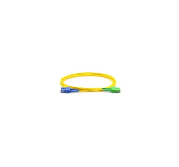 ElectroBase ® SC/APC-SC/UPC Duplex patch cord, 1m, LSZH