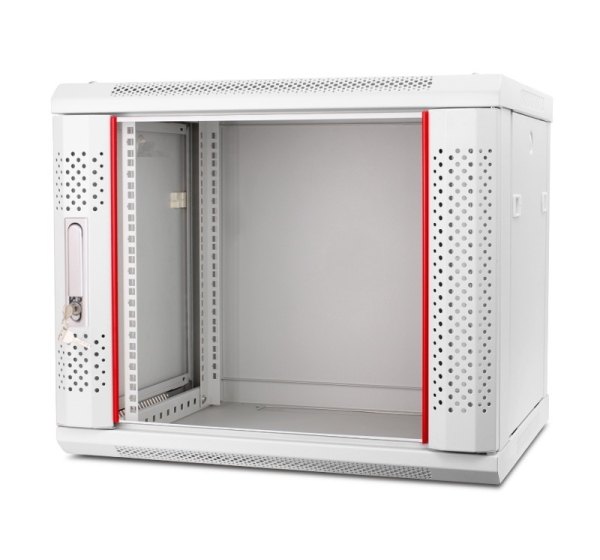 ProBase™ 9U 19'' Шкаф настенный/ 600 x 450 x 505mm/ Grey/ Hесмонтированный