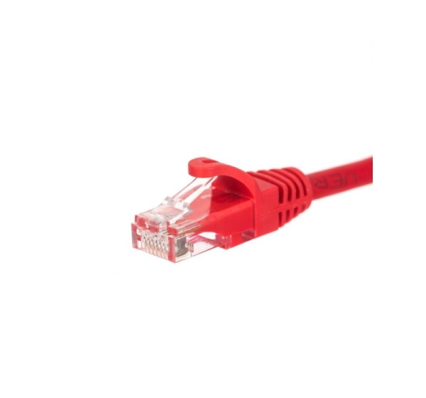 ElectroBase ® Patch cord | Patch Kabelis | Patch cable | 2m | CAT5E | UTP | 200 cm | ElectroBase ® | Sarkans