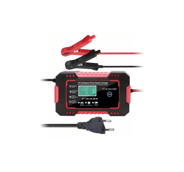 REBEL ™ Akumulatoru Lādētājs 12V 6A | LCD displejs | DC 13.8-15.5V | 100W