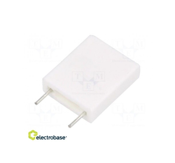 Resistor: wire-wound; THT; 2.2?; 5W; ±5%; 14x18x5mm; 350ppm/°C; 350V