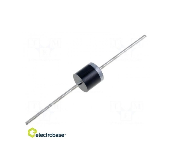Diode:rectifying;THT;600V;6A;Ammo Pack;Ifsm:300A;R6