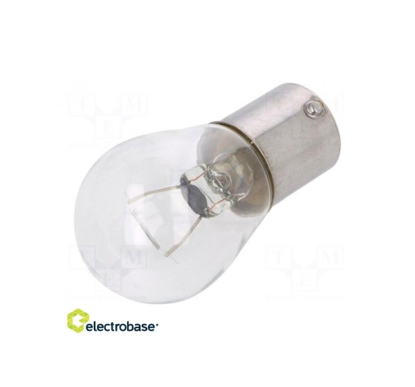 Kvēlspuldze:automobiļi | BA15S | caurspīdīgs | 12V | 21W | VISIONPRO