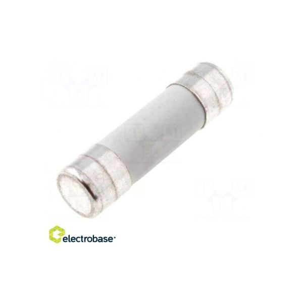 Fuse: fuse gG 2A 500VAC