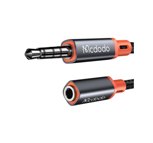 Mcdodo Audio extension cable CA-0800, 1.2m (black), 1 pcs.