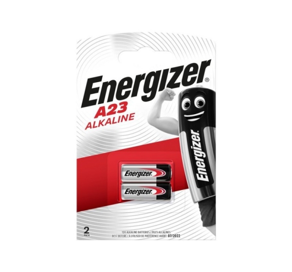 Energizer ® 23A baterijas 12V Energizer Alkaline MN21/LR23A iepakojumā 2 gb.