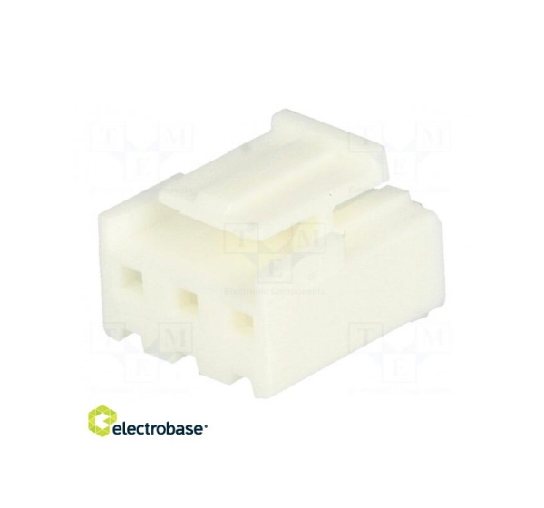 Plug; wire-board; female; NS39; 3.96mm; PIN: 3; w/o contacts; 250V