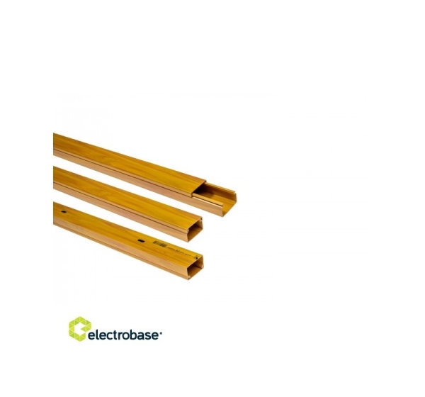 Kabeļu kanāls 40x25mm gaiši brūna krāsa