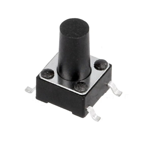 Microswitch TACT | SPST-NO |  Pos: 2 | 0.05A/12VDC | SMT | 1.6N