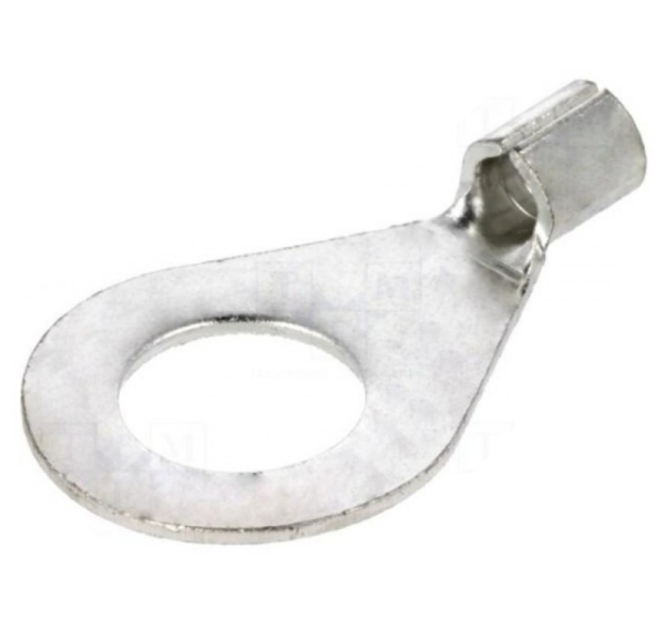 Tip: ring; M10; 4÷6mm2; crimped; for cable; non-insulated; tinned