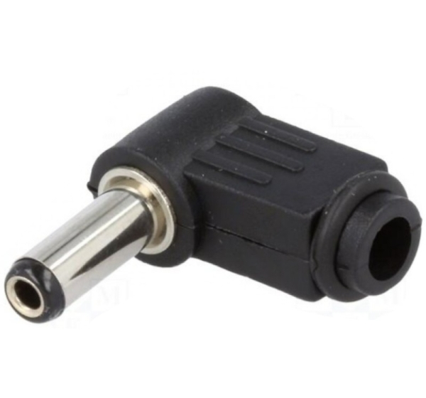 Plug; DC supply; female; 5.5mm; 2.5mm; for cable; 14mm; soldering