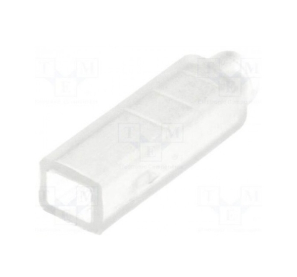 Terminals cover; female; for push-on 2,8mm connectors; ways: 1