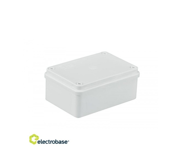 S-BOX Nozarkārba virsapmetuma IP65 120x 80 x50mm balta