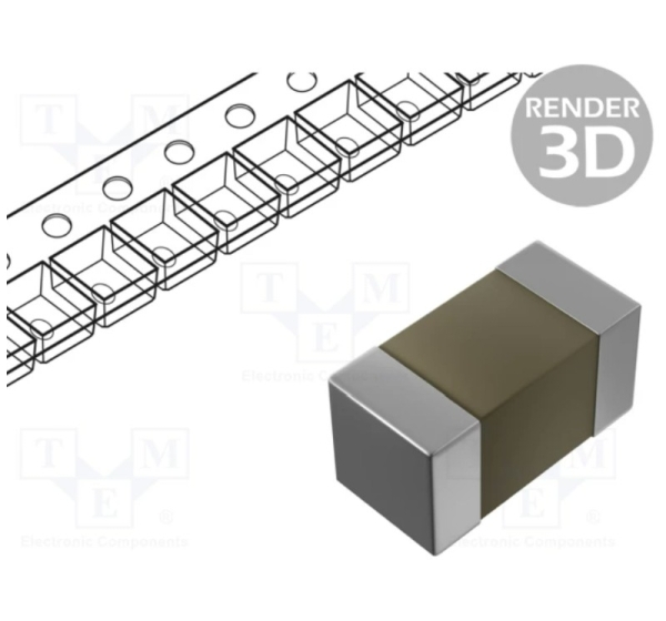 Capacitor: ceramic | 4.7uF | 16V | X5R | ±20% | SMD | 0603