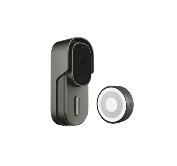 ElectroBase ® Battery Doorbell WiFi Outdoor Camera + Chime 2MP Tuya