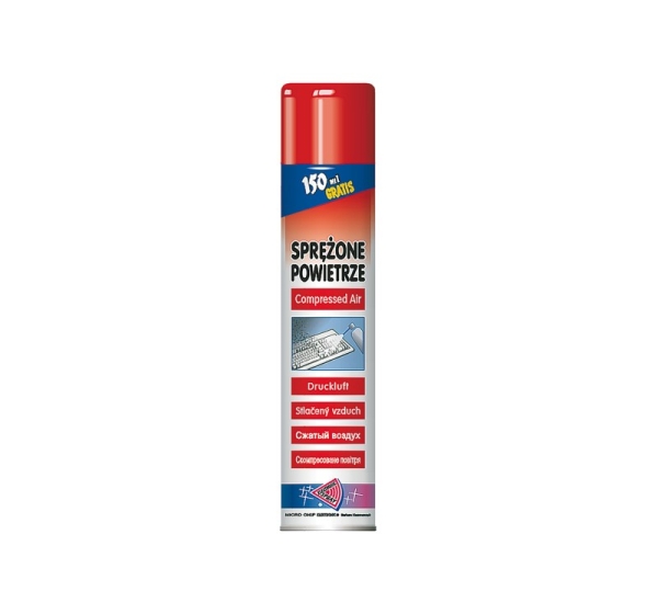 Saspiests gaiss 800ml - balons MICROCHIP ART.016