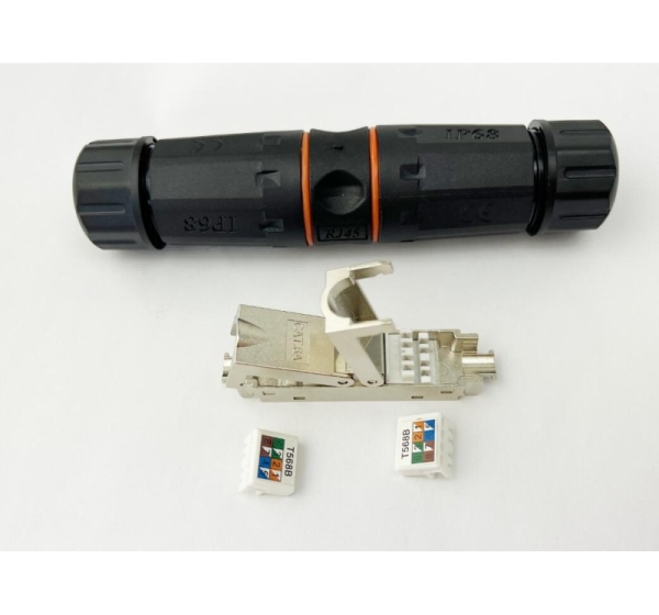 ElectroBase ® Coupler, CAT6A STP, Shielded, Moisture-proof IP68