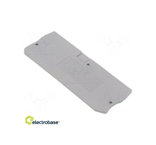 End plate | Width: 2.2mm | PT