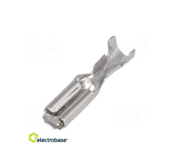 Tip: flat; 2.8mm; 0.5mm; female; 0.5÷0.8mm2; crimped; for cable