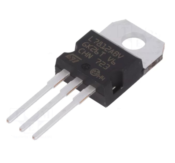 IC: voltage regulator; linear,fixed; 12V; 1.5A; TO220AB; THT; ±2%