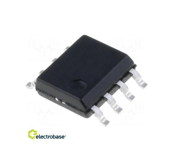 AVR microcontroller; EEPROM: 64B; SRAM: 64B; Flash: 1kB; SO8