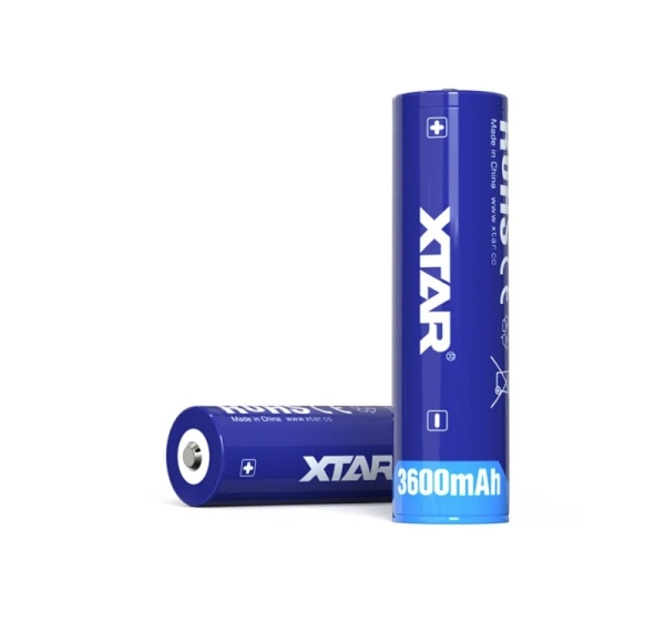 XTAR ® Akumulators 18650 3600mAh ar aizsardzību XTAR