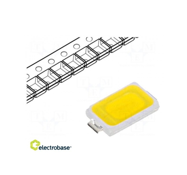 LED; SMD; 5730; white neutral; 58÷63lm; 3800-4250K; 120°; 150mA