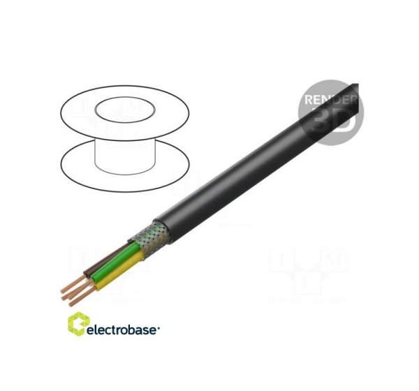 Wire | LiY-CY | 2x0.14mm2 | shielded,tinned copper braid | PVC | black