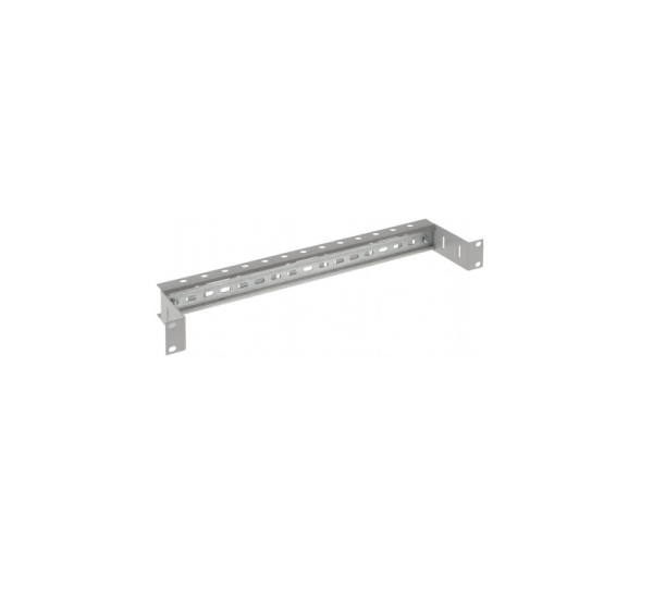 ProBase™ 19'' 1U DIN rail, for circuit breaker, etc. For DIN mounting devices