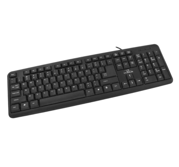 Pilna izmēra USB tastatūra ENG | Esperanza Titanum TK101