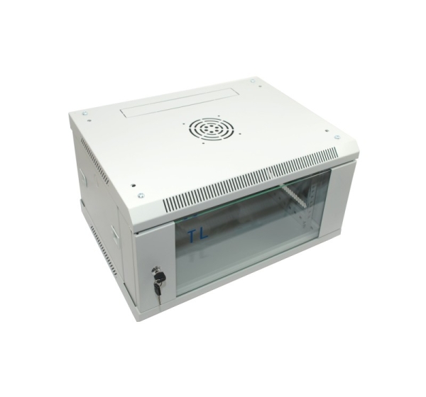 ProBase™ 4U 19'' Шкаф настенный/ 600 x 600 x 235mm/  Grey/ Hесмонтированный