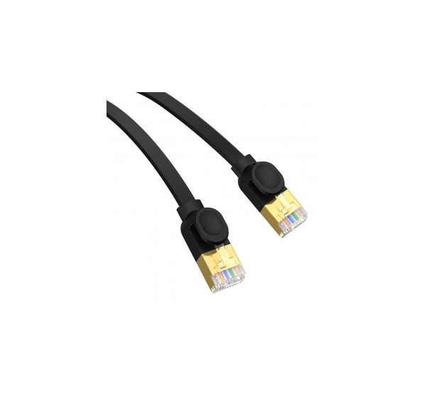 CAT7 Ethernet Flat Cable 2m Black