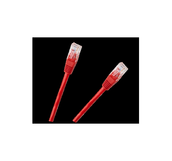 Patch cord | Patch Kabelis | Patch cable | 1.5m | CAT5E | UTP | 150 cm | ElectroBase ® | Sarkans