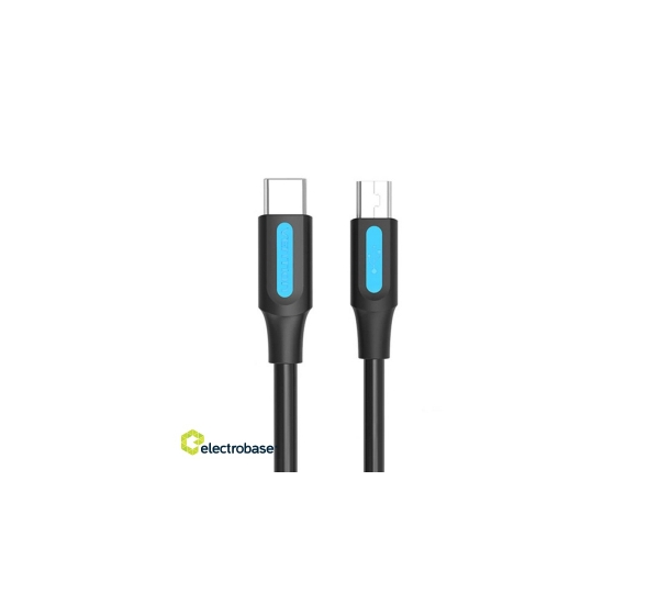VENTION USB-C 2.0 to Mini-B cable Vention COWBF 2A 1m black
